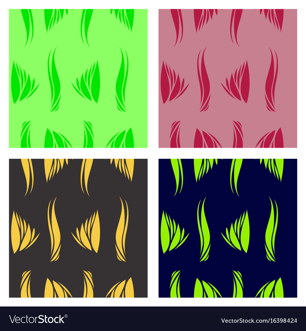 Assembly of patterns in striped style