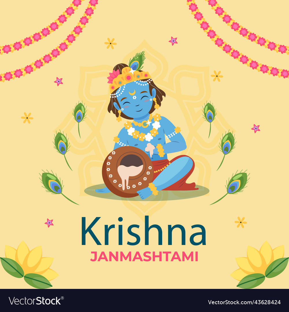 Flat janmashtami