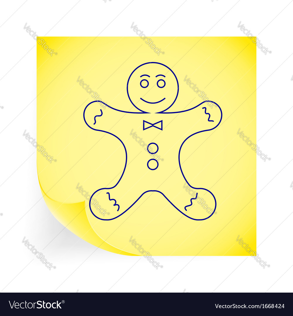 Gingerbread Royalty Free Vector Image - VectorStock