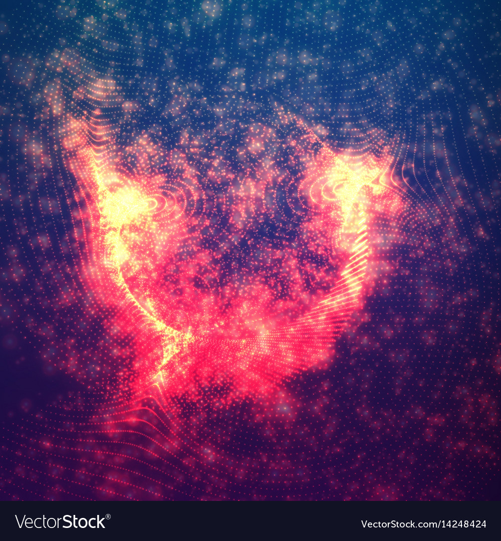 Particle Explosion Background