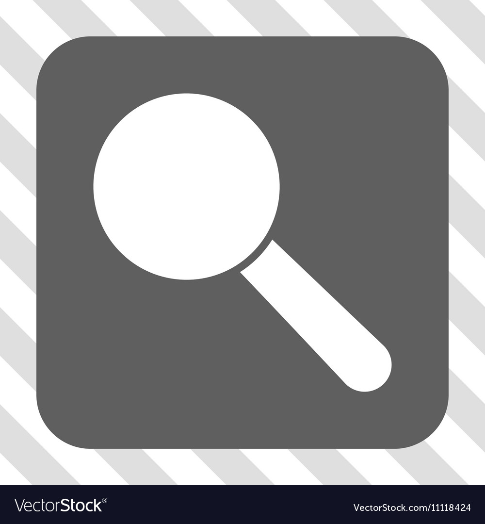 Search tool rounded square button