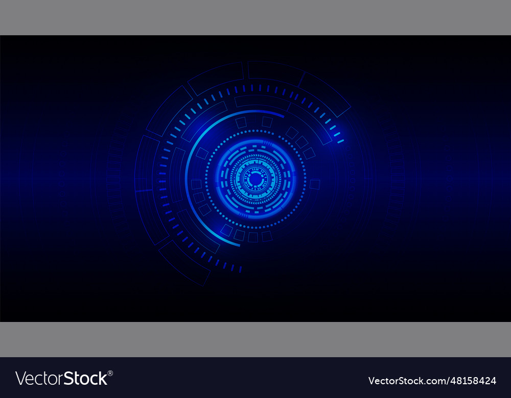 Technology background with hi-tech digital vector image Technology background with hi-tech digital