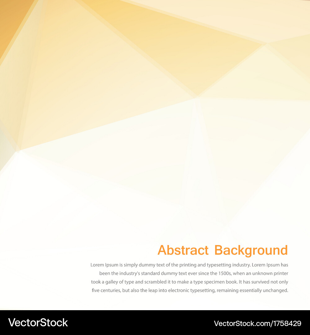 Abstract background polygonal pattern Royalty Free Vector