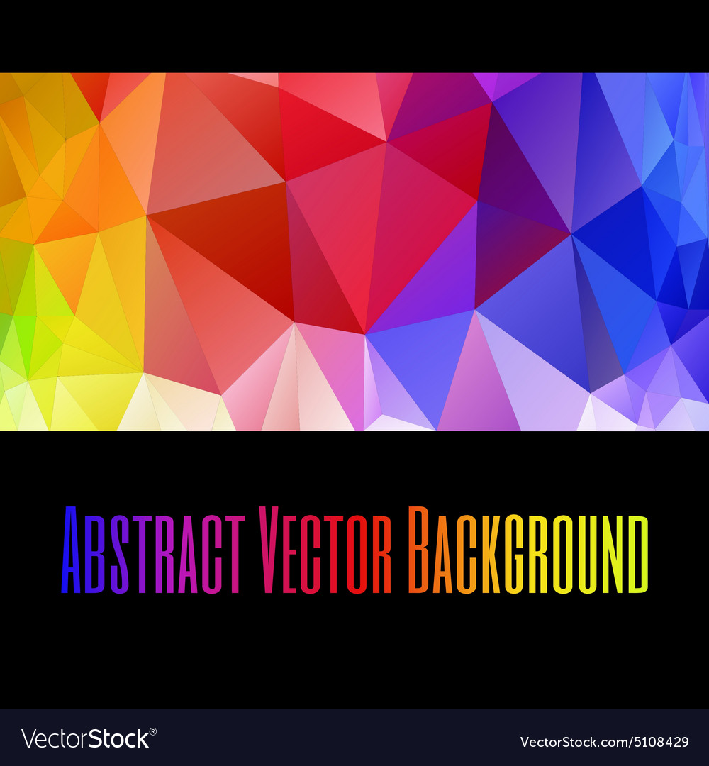 Background with geometric shapes triangle mosaic