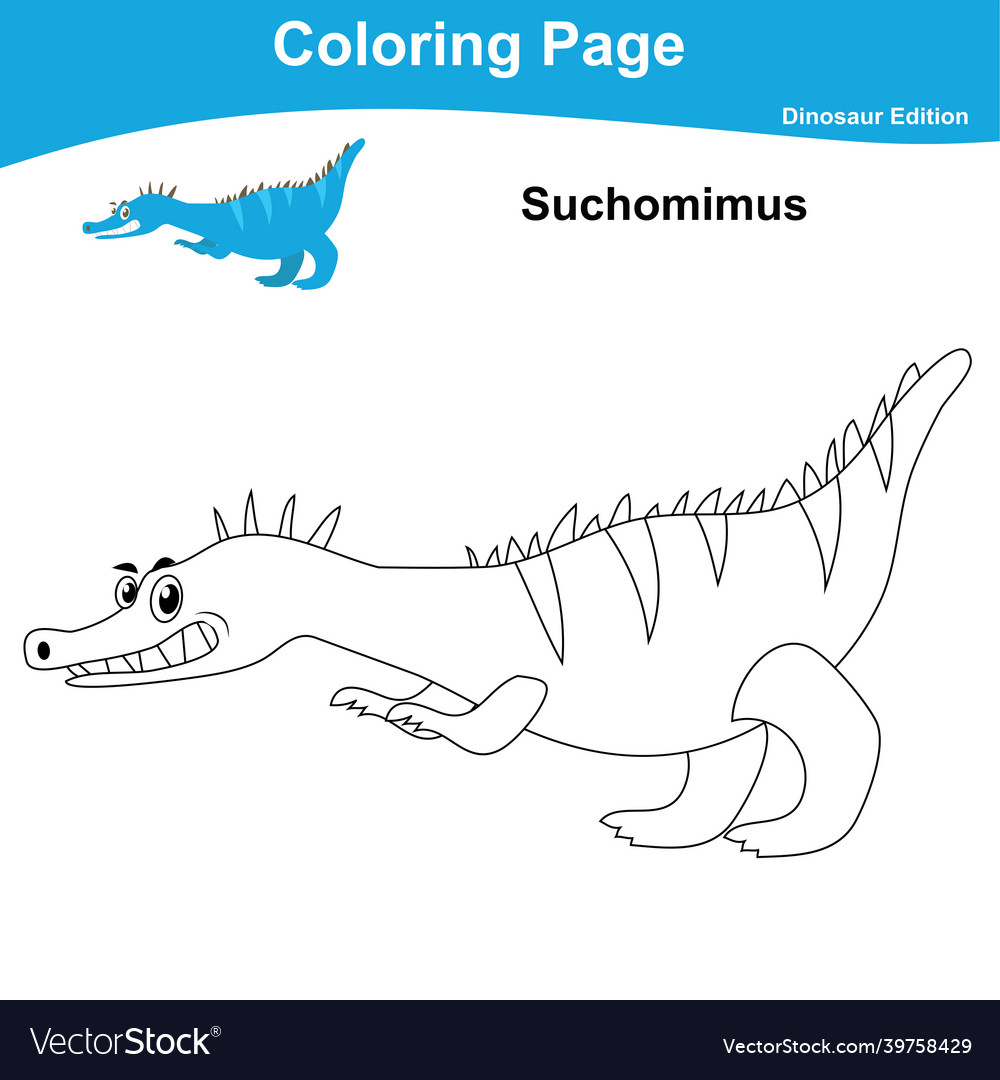 Coloring page dinosaurs edition