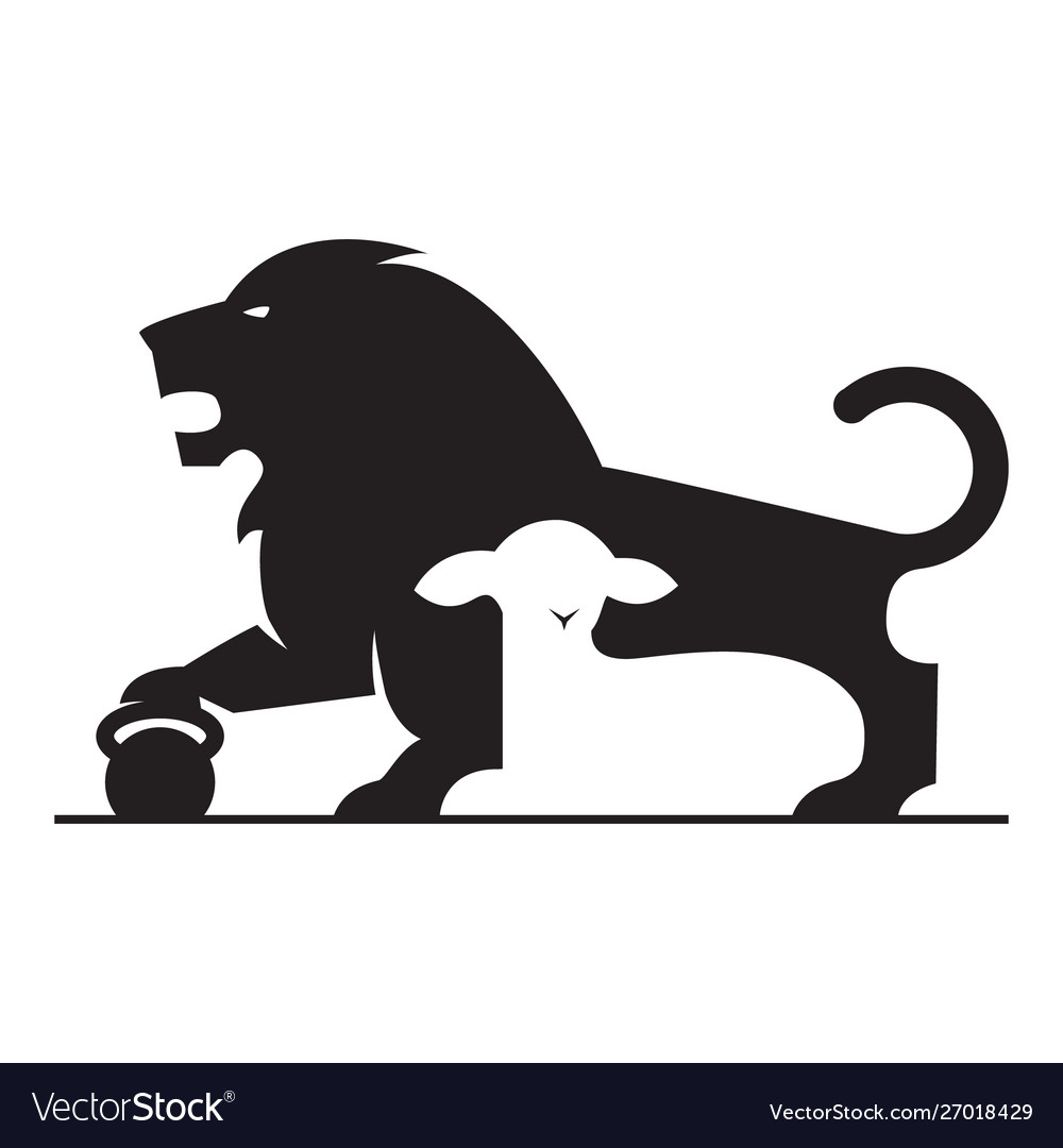 Lion & Sheep Gym Logo