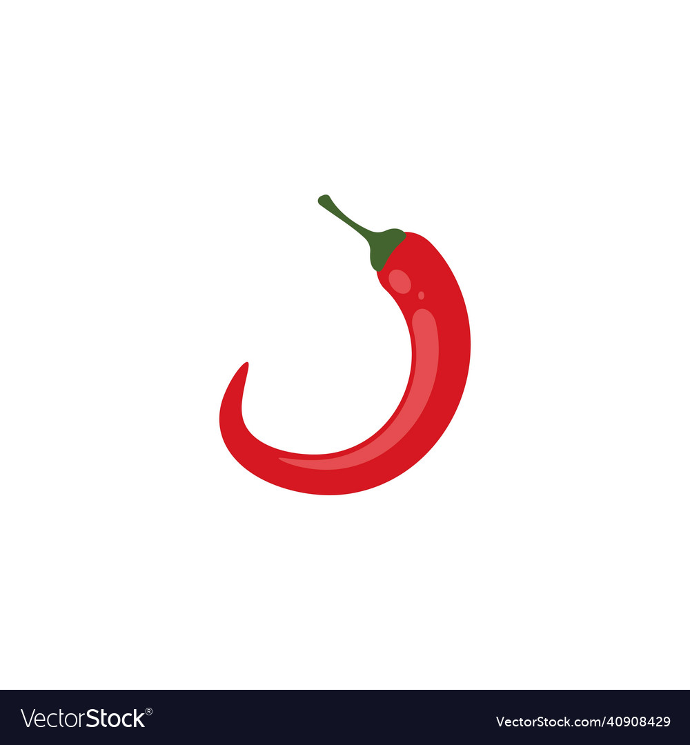 Red hot chili Royalty Free Vector Image - VectorStock