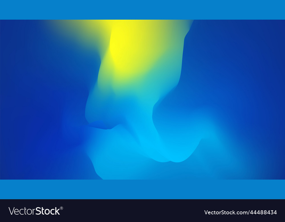 Abstract colorful aurora background design