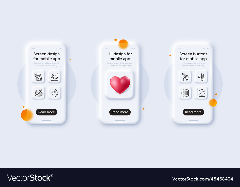 Medical mask cpu processor and settings blueprint vector image Medical mask cpu processor and settings blueprint