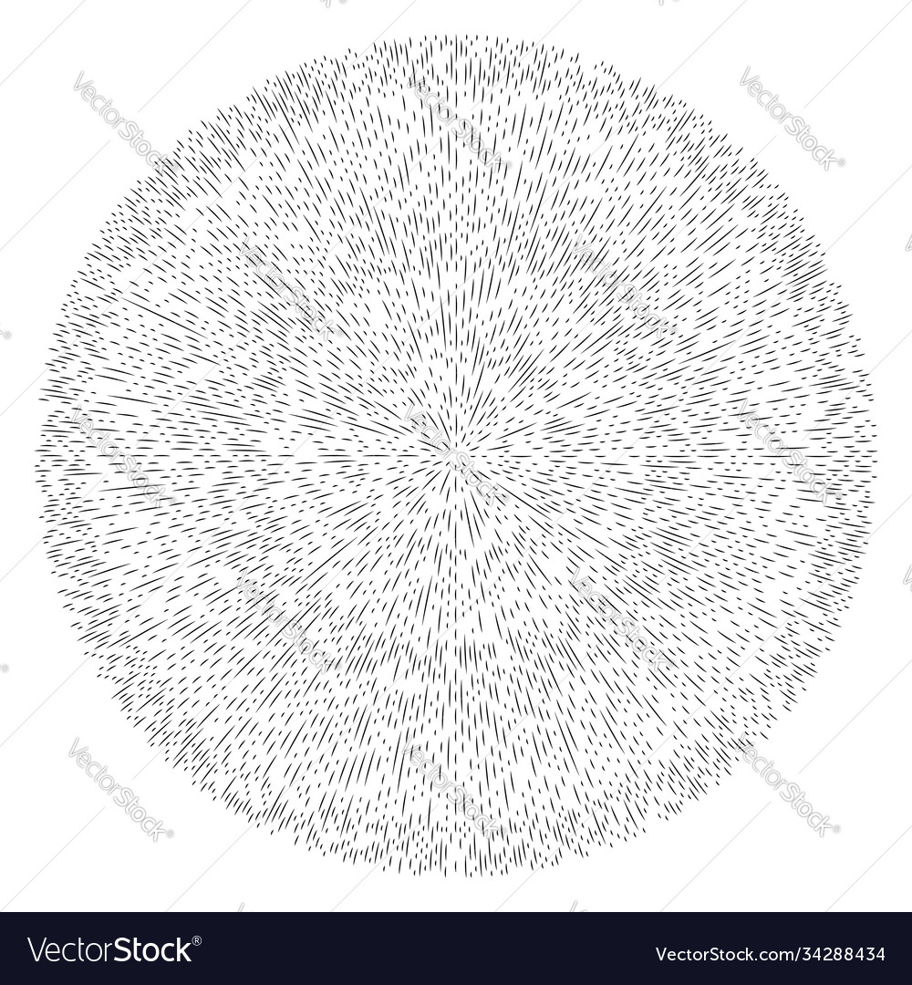 Radial radiating lines abstract burst element vector image Radial radiating lines abstract burst element