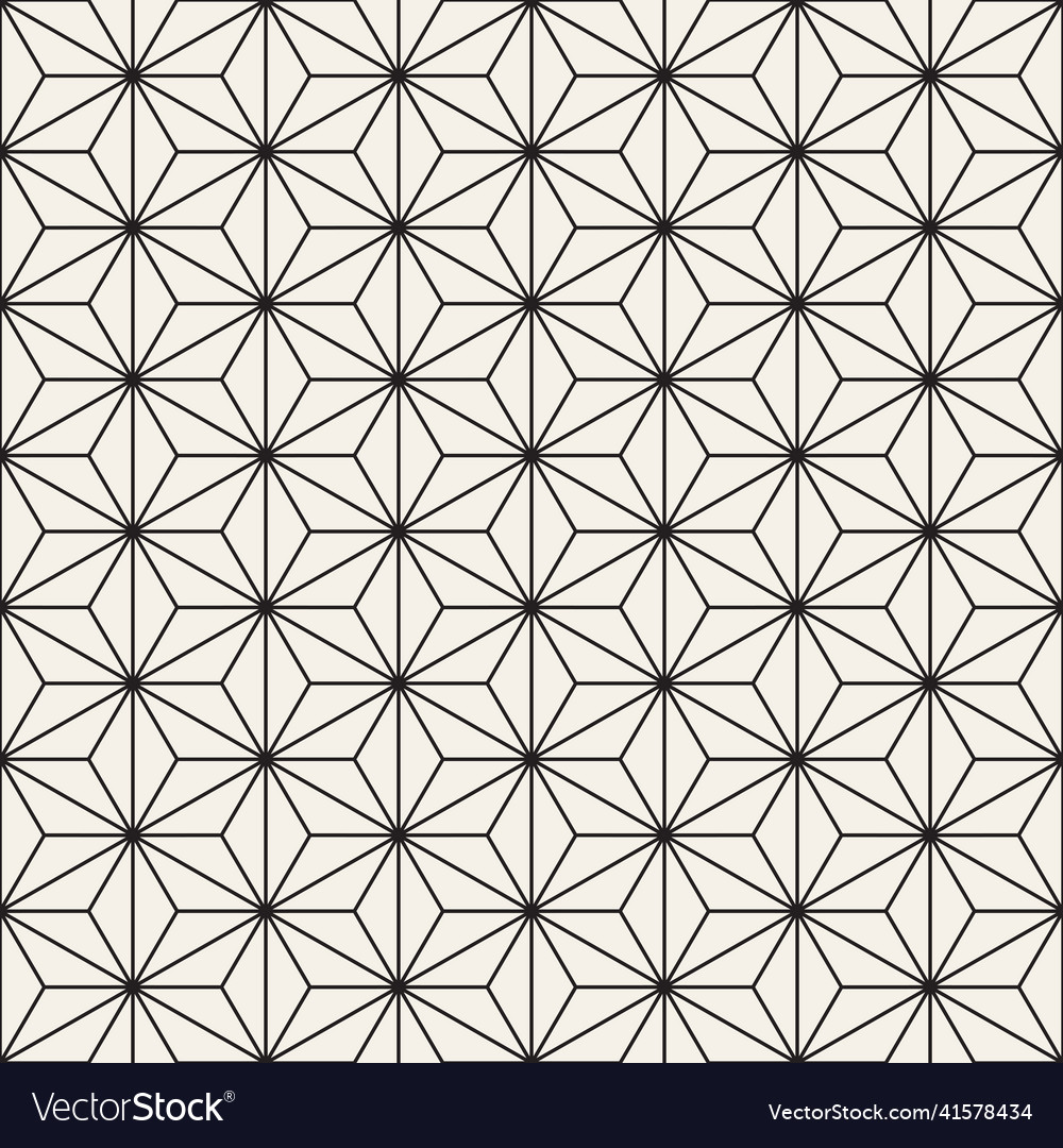 Seamless pattern repeating geometric elements vector image Seamless pattern repeating geometric elements