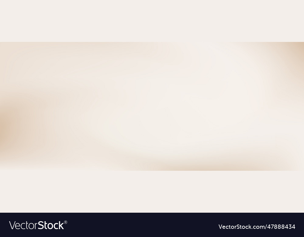 Smooth beige gradient background soft neutral vector image Smooth beige gradient background soft neutral