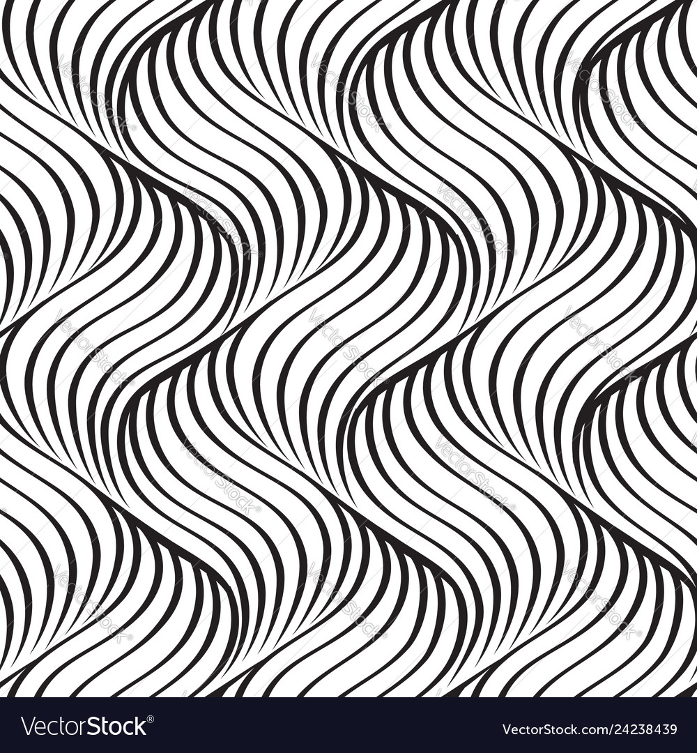 Abstract Seamless Texture Patterns Simple Lined Vector Image Images