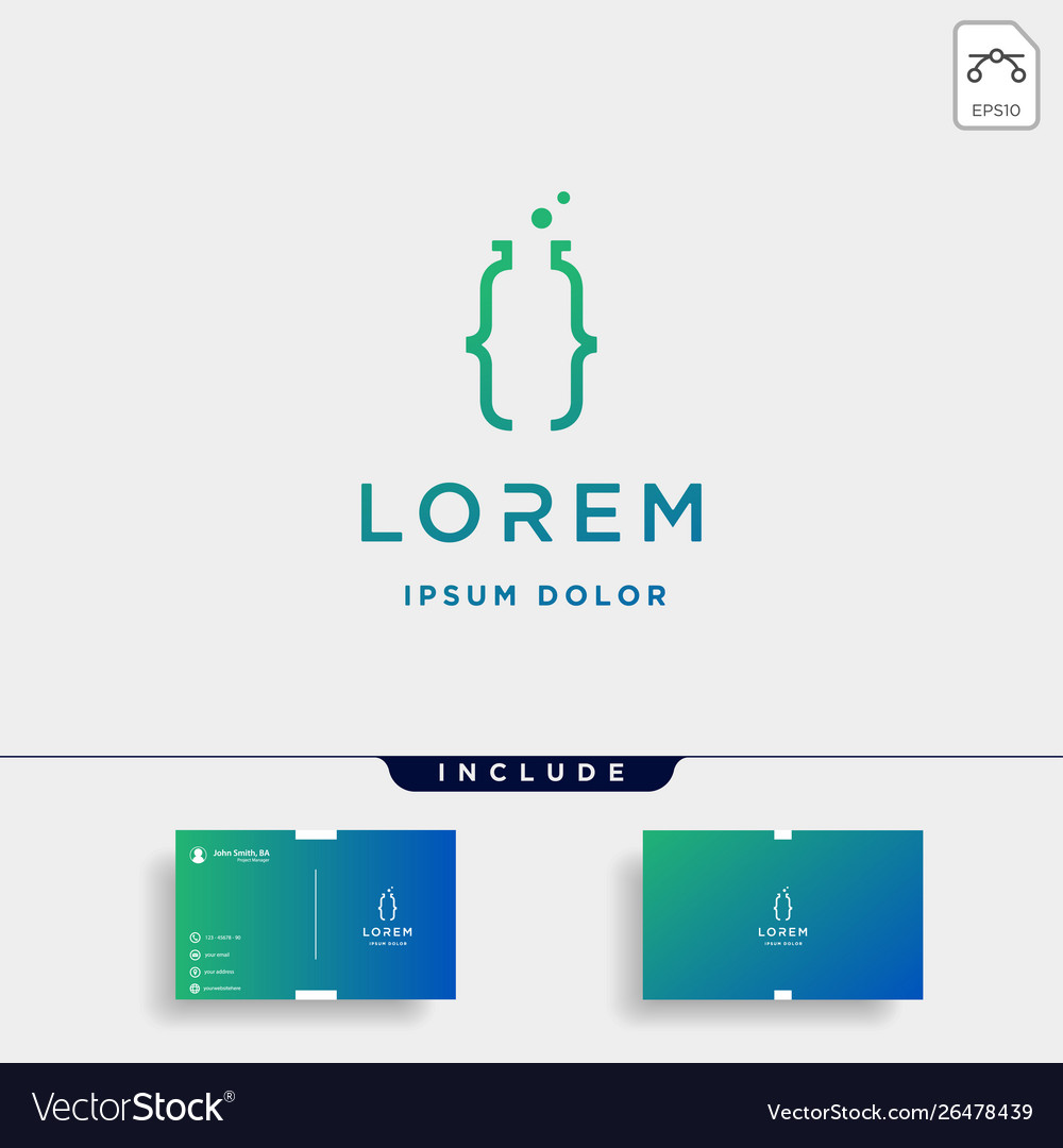 Code Lab Logo Design Forschung Kodierung Symbol vector image Code Lab Logo Design Forschung Kodierung Symbol