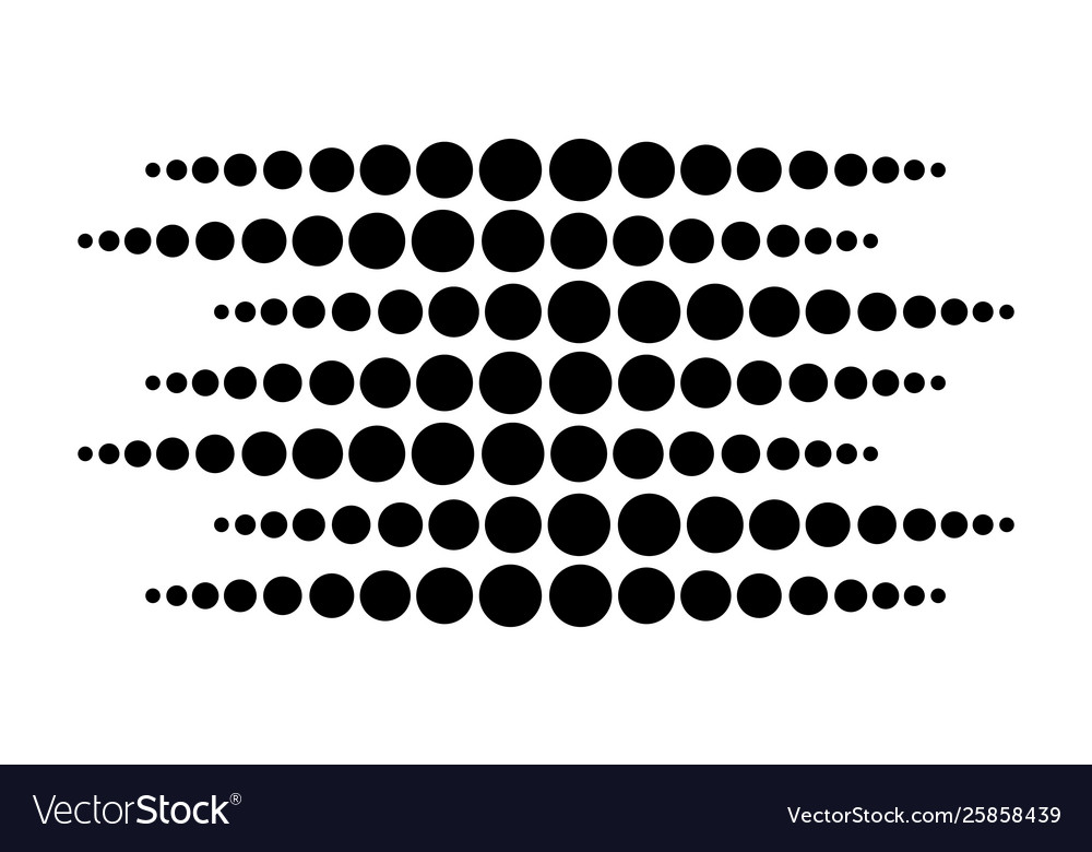 Dot line halftone pattern design dotted background Vector Image Dot line halftone pattern design dotted background
