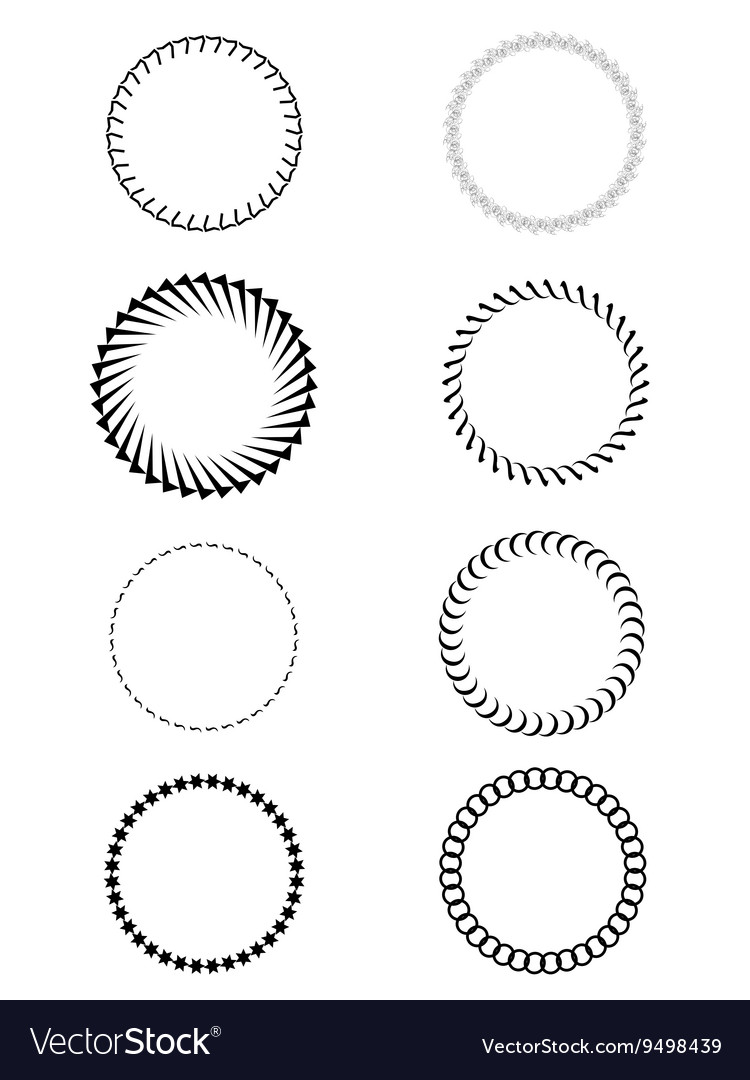 Elegant Round Frame Collection