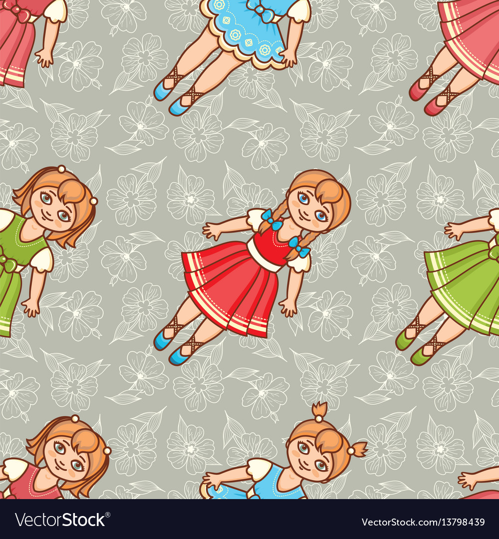 Kid toy seamless pattern design element