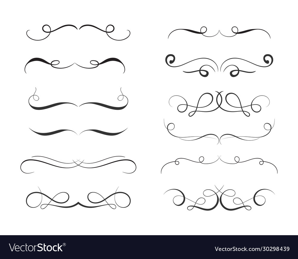 Variety cute decoration elements Royalty Free Vector Image
