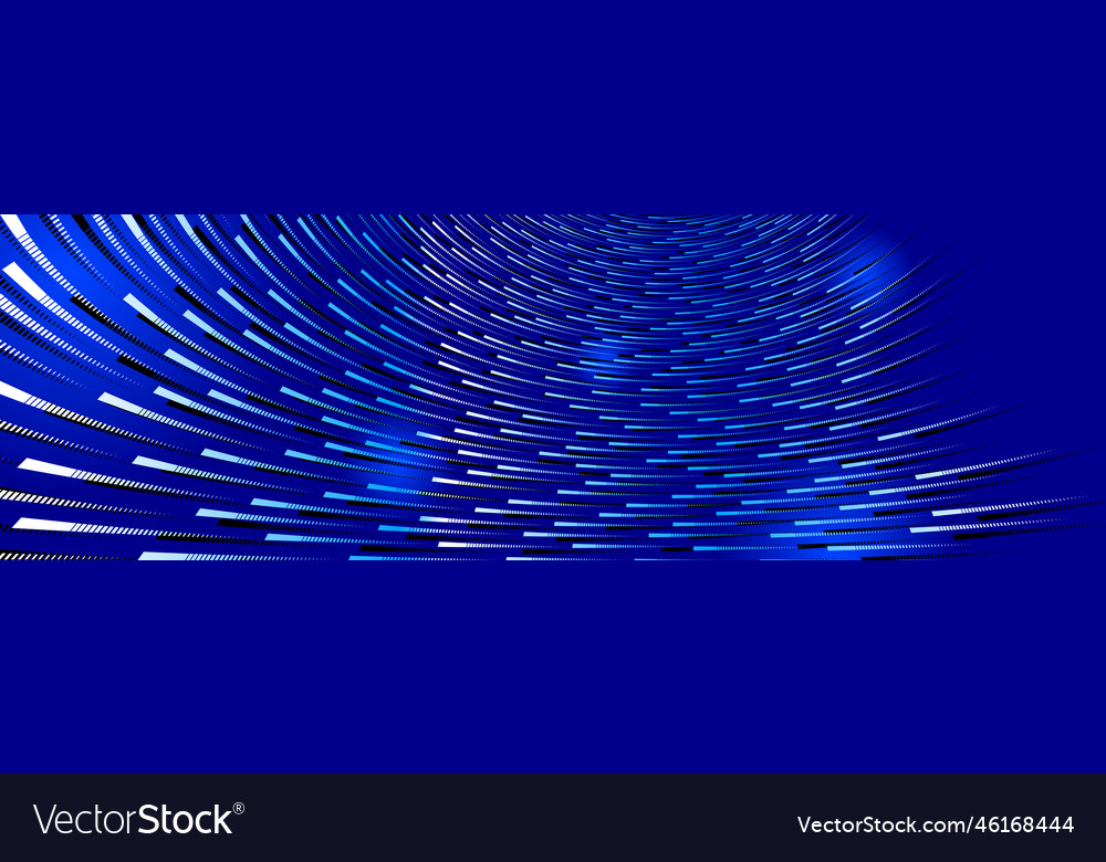 Big data flow technology and science background vector image Big data flow technology and science background