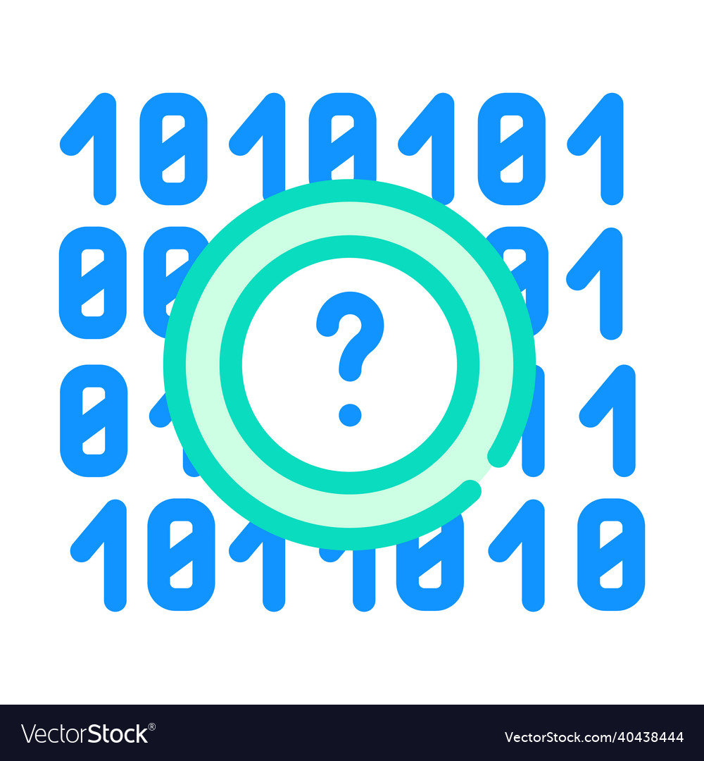 Code Daten Wissenschaft Farbsymbol
