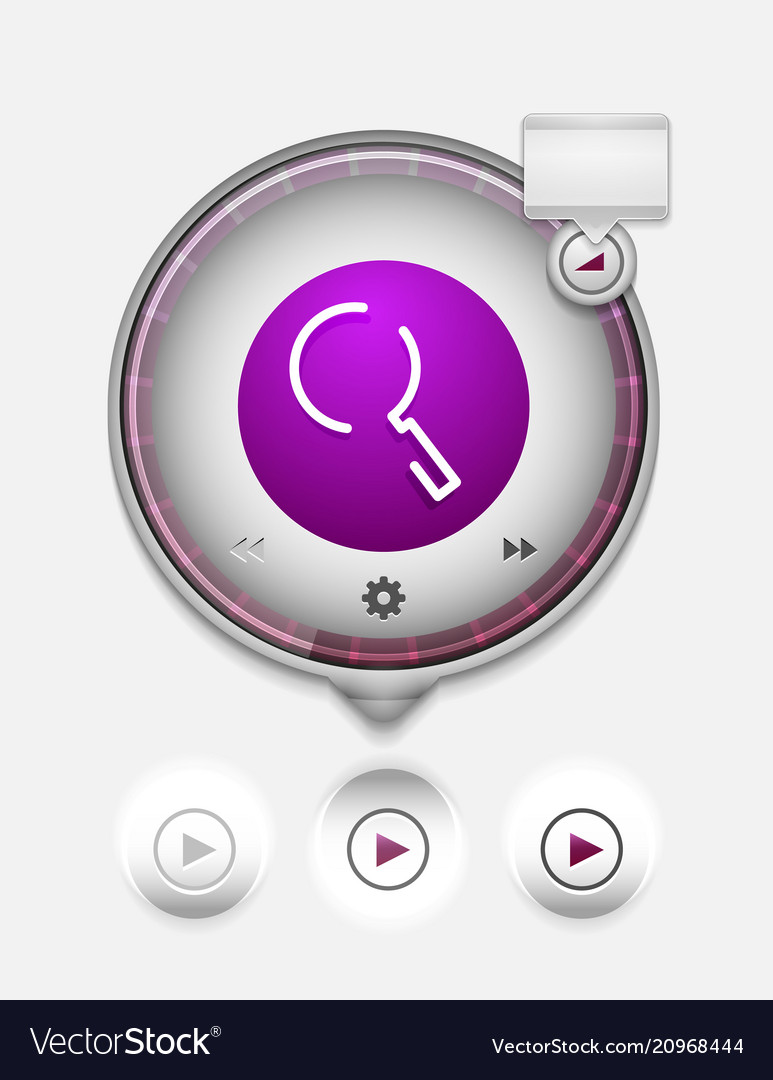 Magnifying Glass Icon - Search Button