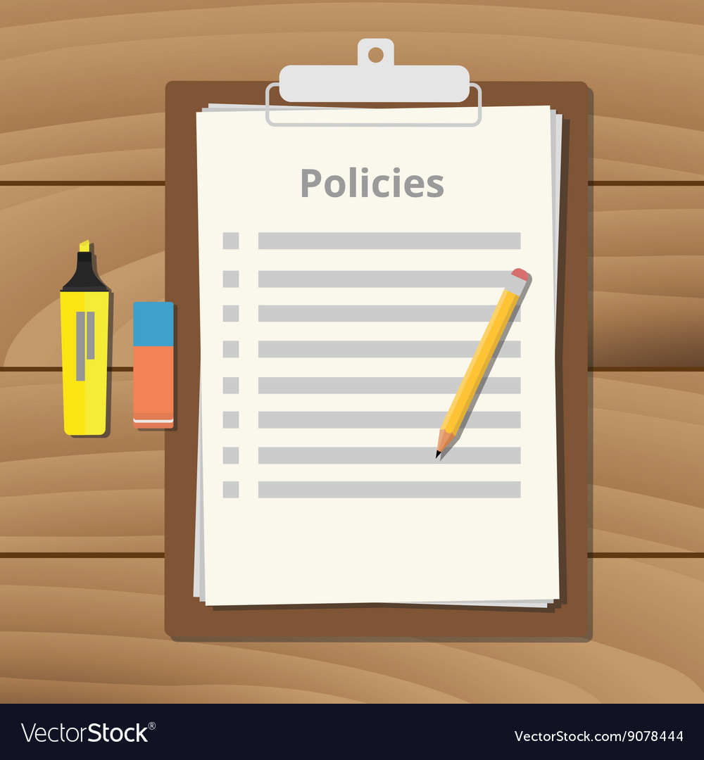 policies-policy-document-checklist-list-with-vector-image