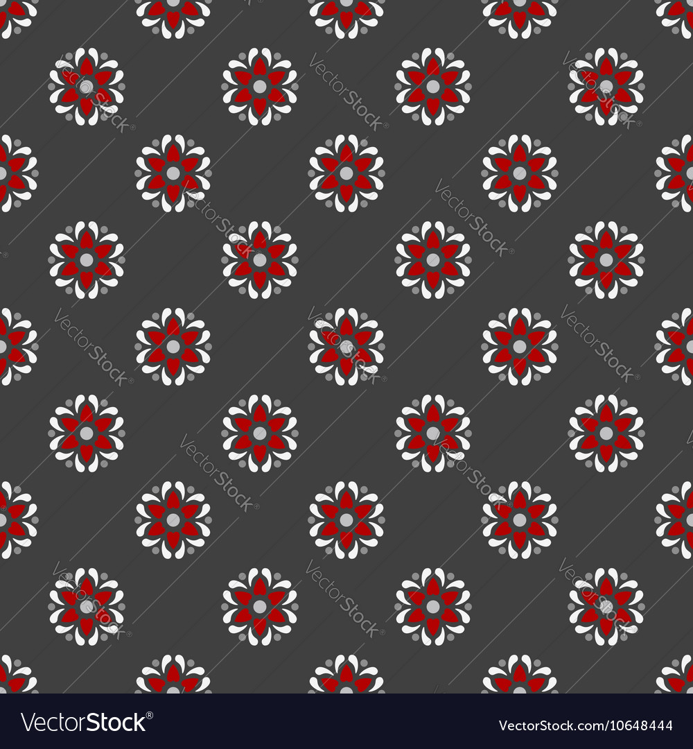 Seamless background with abstract ethnic pattern