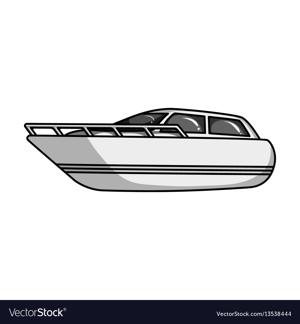 White motor boat to transport a few peopleone