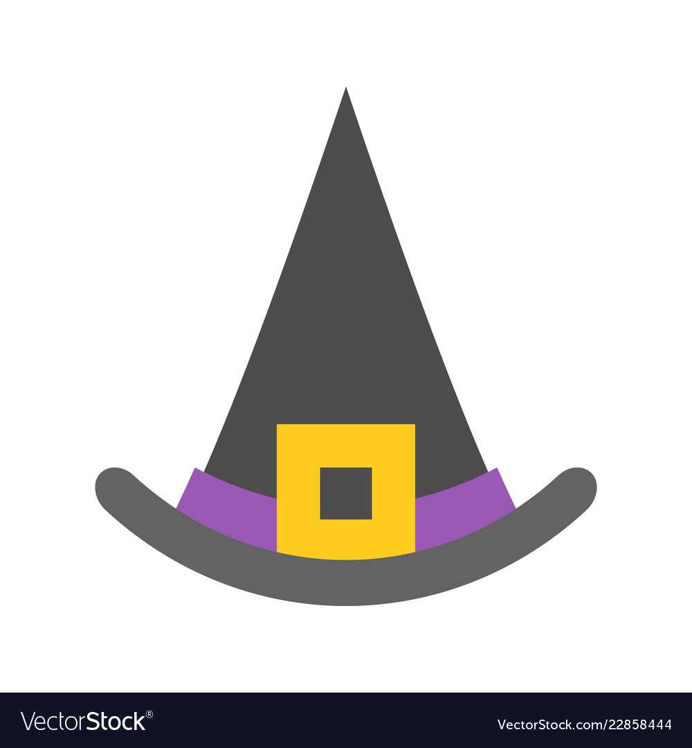 flat witch hat