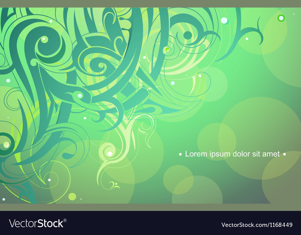 Abstract tribal-inspired background