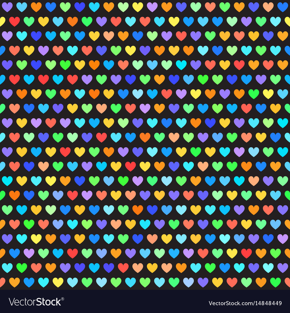 Heart pattern seamless background