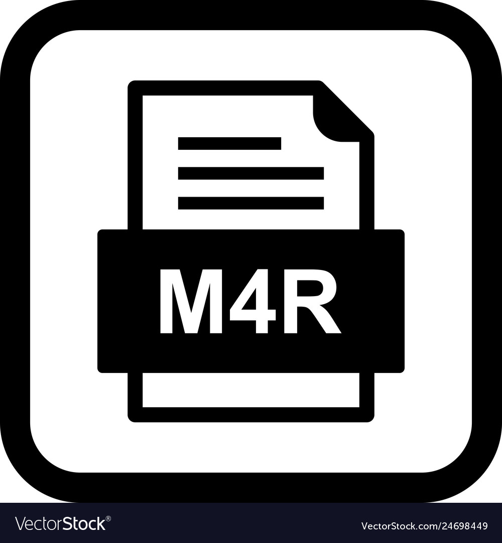 M4r file document icon
