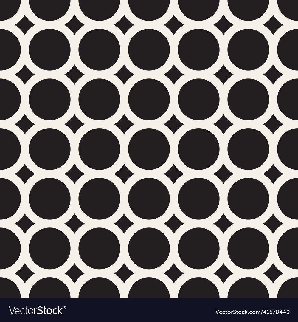 Seamless pattern repeating geometric elements vector image Seamless pattern repeating geometric elements