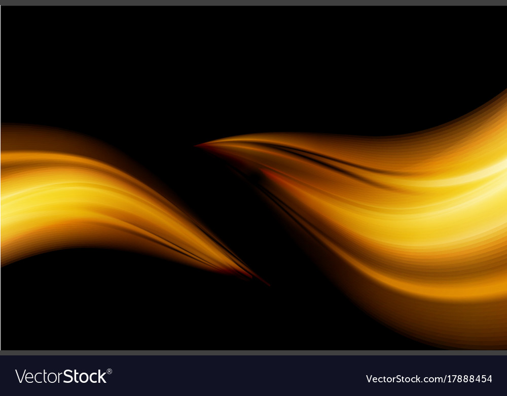 Abstract color wave design element Royalty Free Vector Image