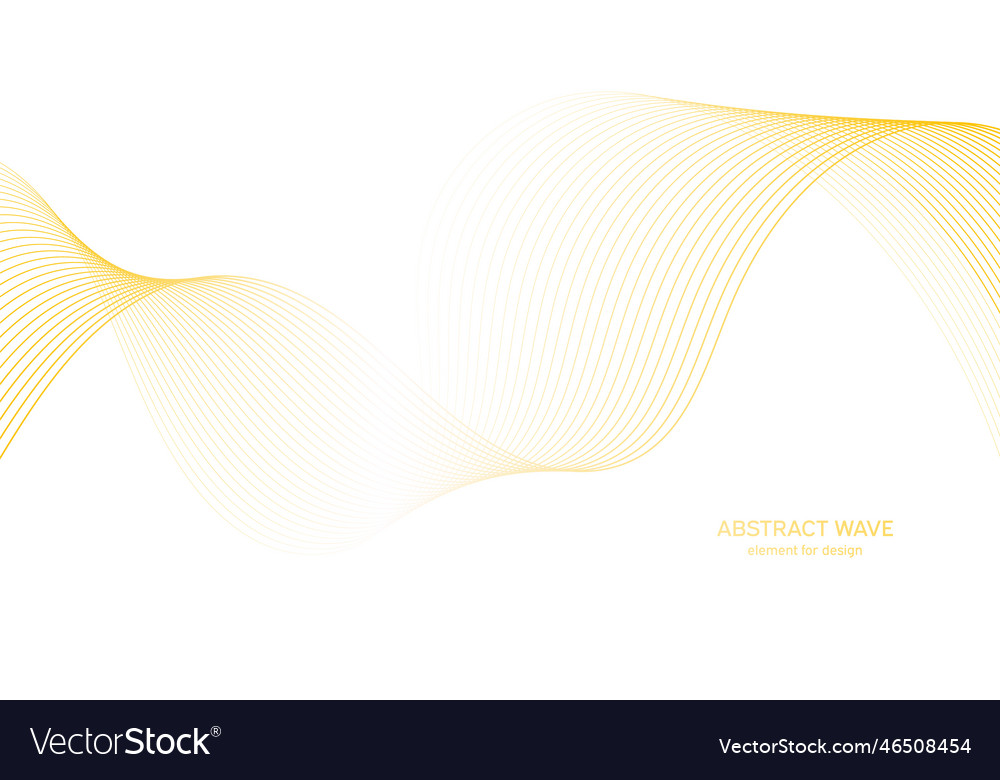 Abstract colorful wave element for design digital vector image Abstract colorful wave element for design digital