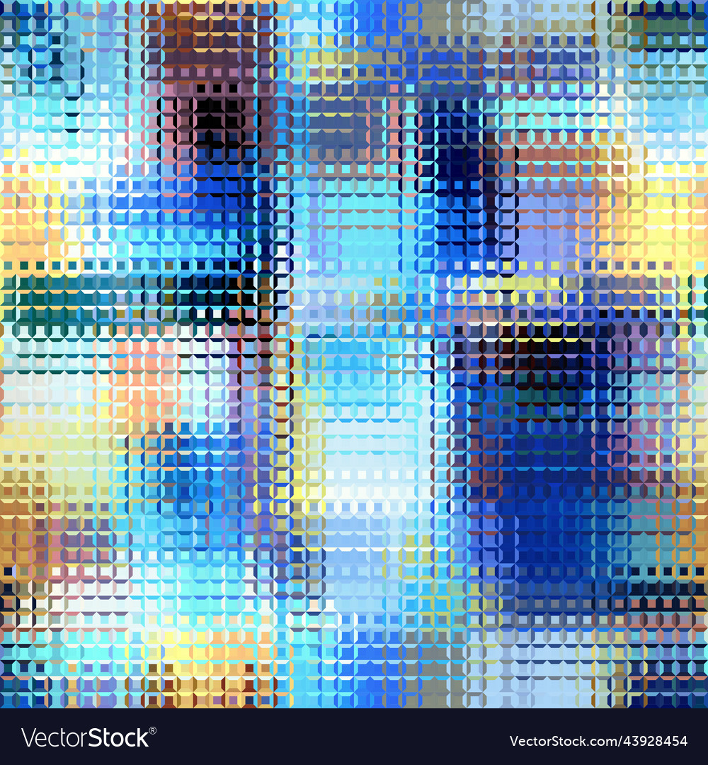 Geometric Low Poly Abstract Pattern