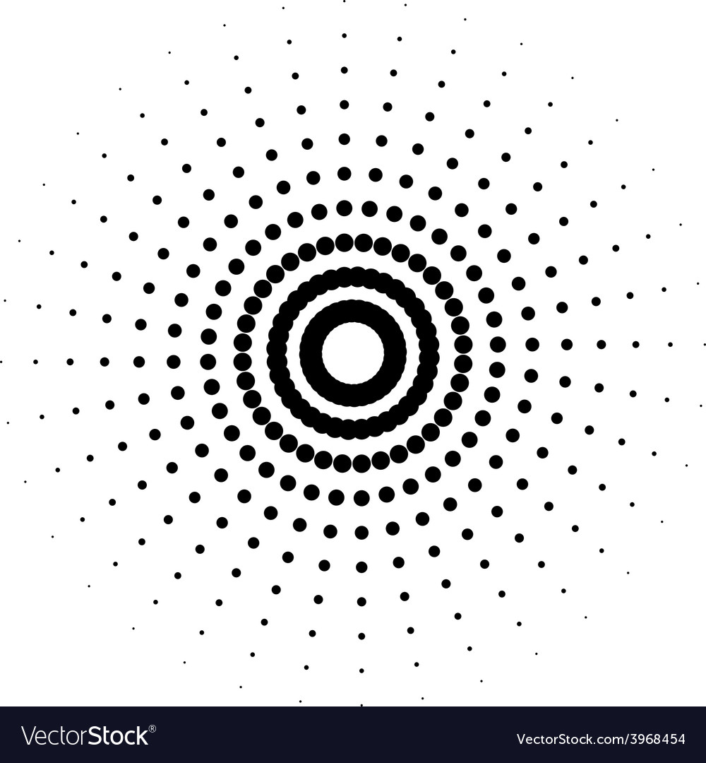 Halftone dots abstract background
