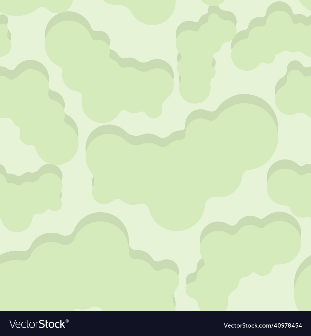 Modern seamless patter smooth elements like clouds Vector Image Modern seamless patter smooth elements like clouds