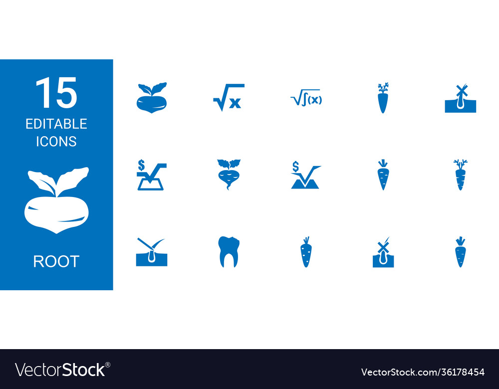 Root icons