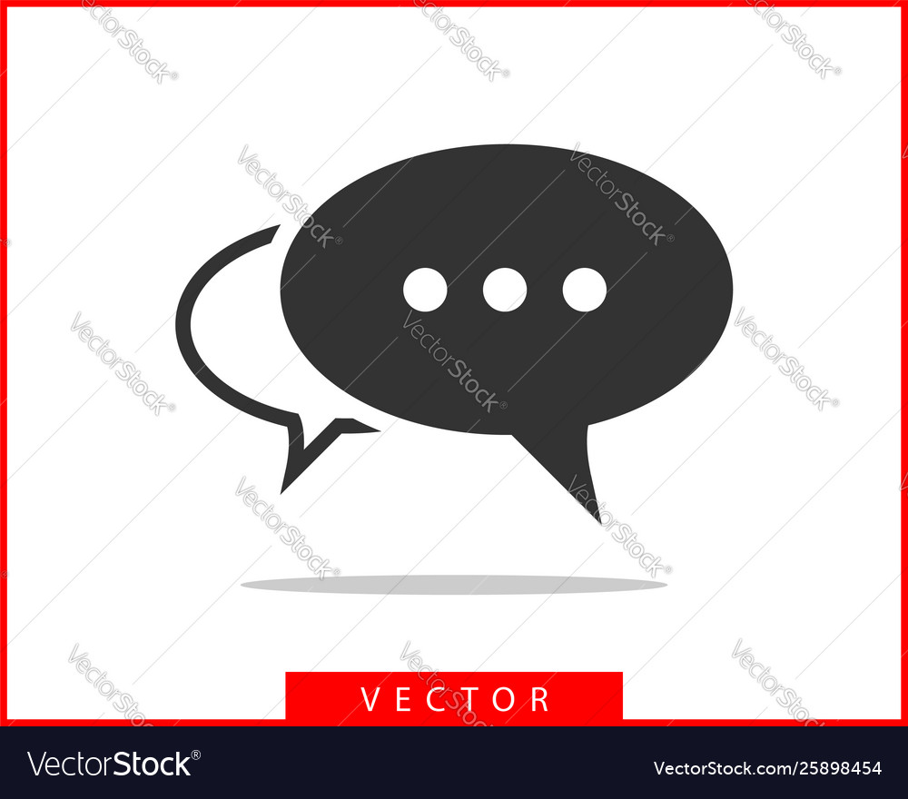 Talk bubble speech icon blank empty bubbles