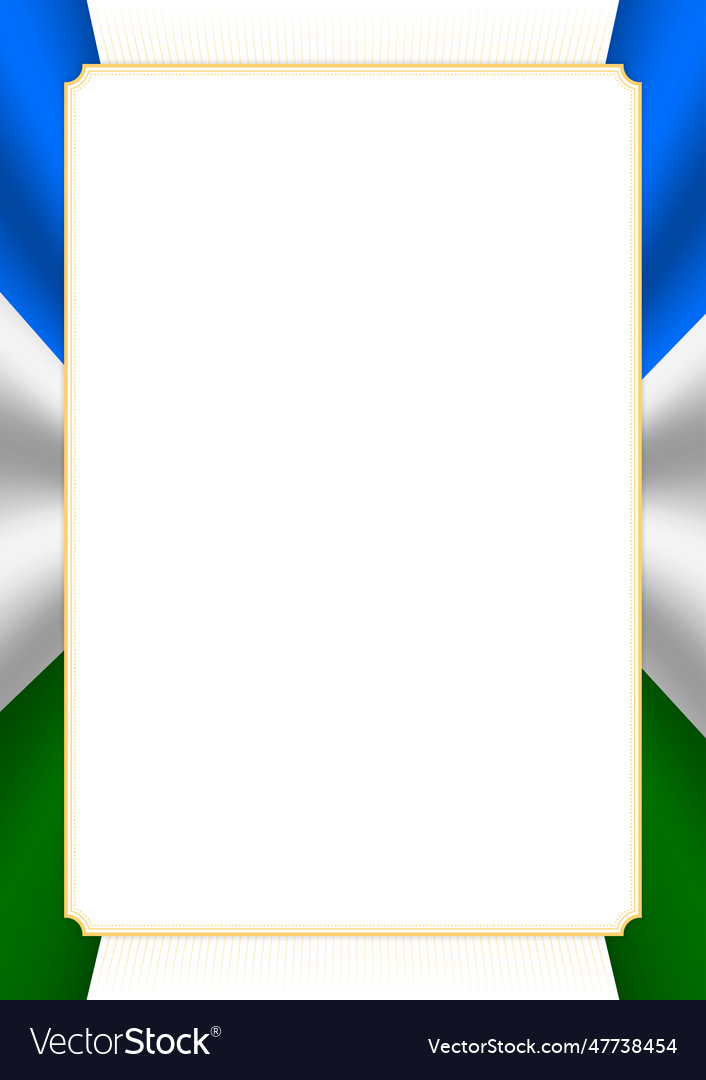 Vertical frame and border with bashkortostan flag Vector Image Vertical frame and border with bashkortostan flag