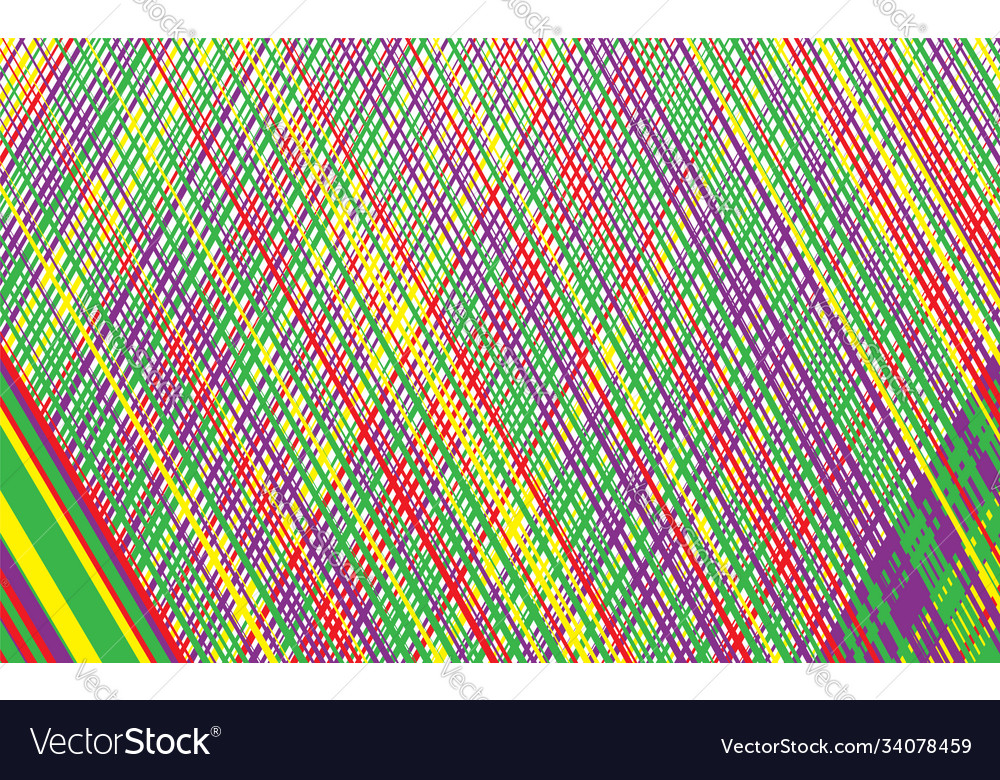 Grid mesh geometric background pattern colorful vector image Grid mesh geometric background pattern colorful