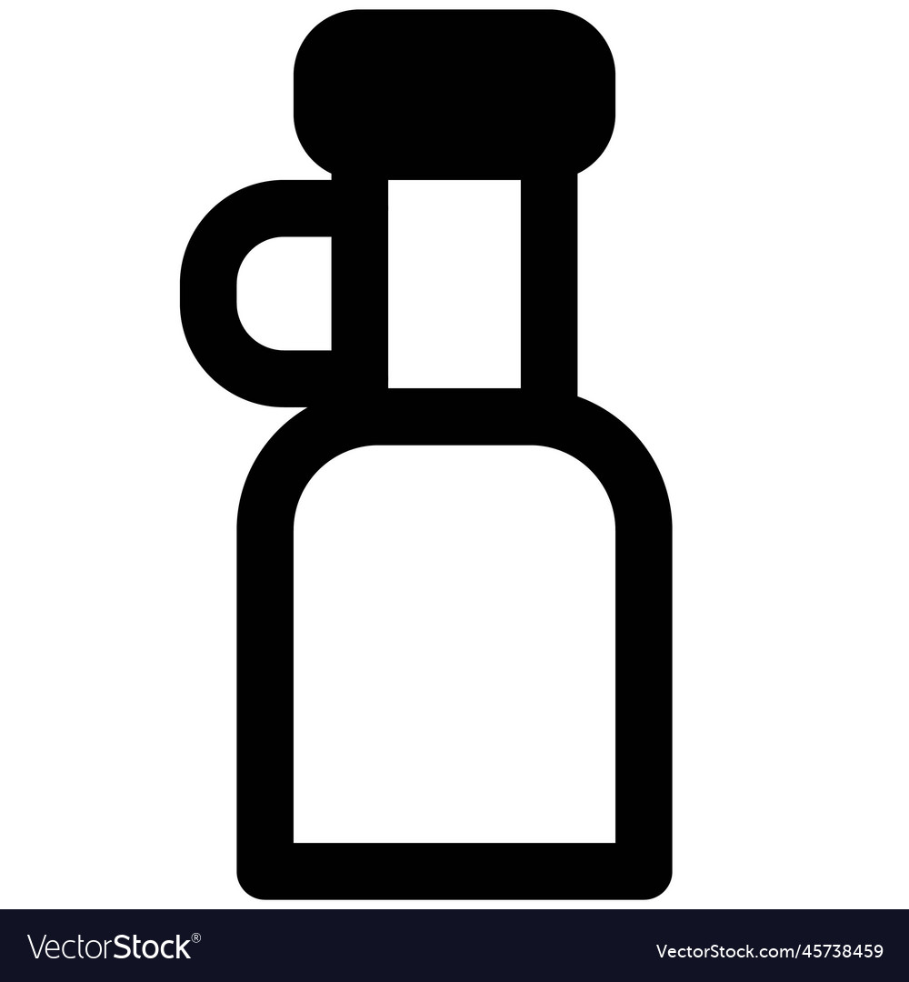 Handheld bottle of extra virgin olive oil