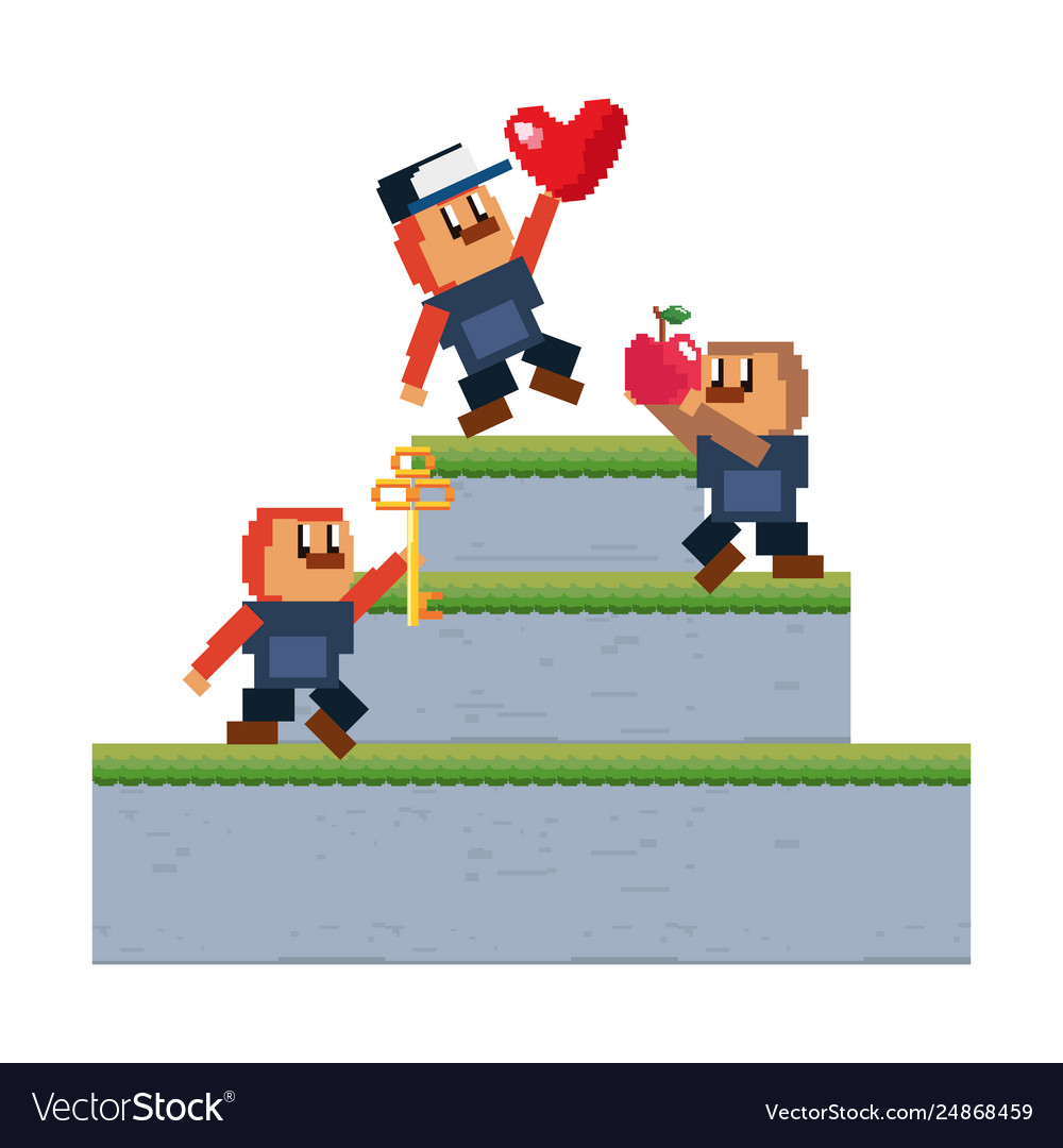 Pixel Game Characters