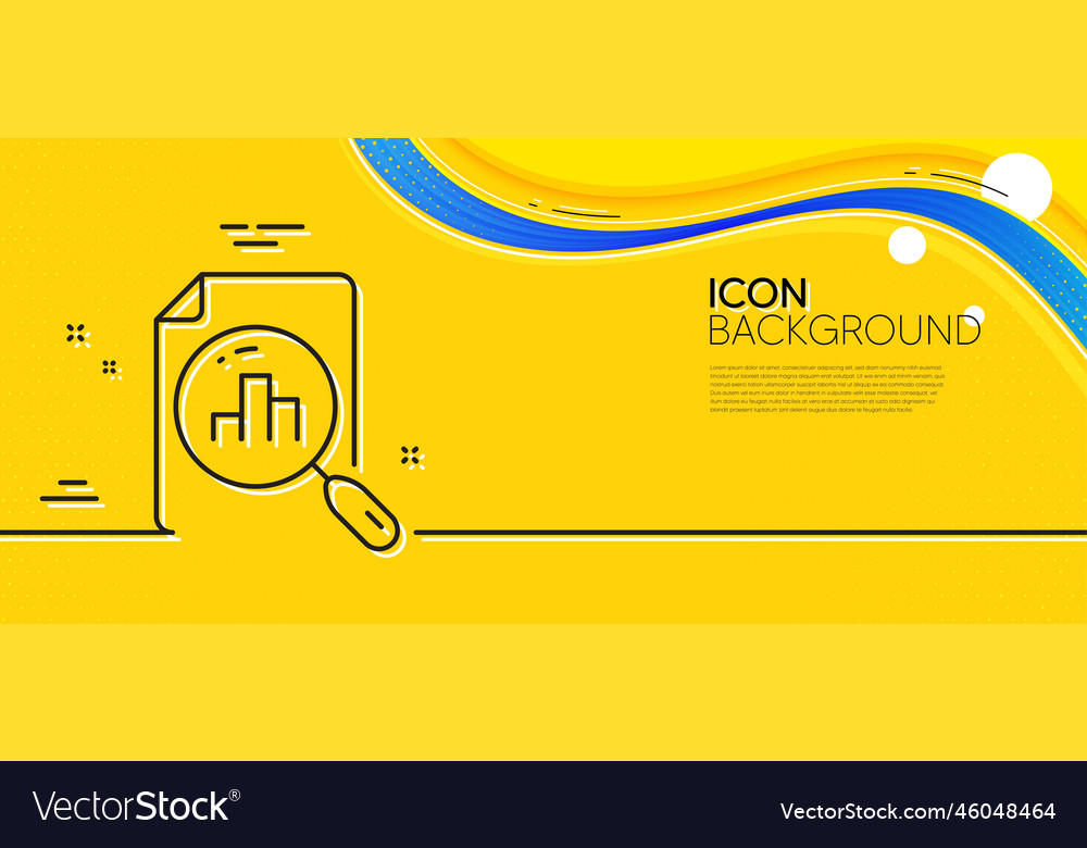 Analytics graph line icon column chart sign vector image Analytics graph line icon column chart sign