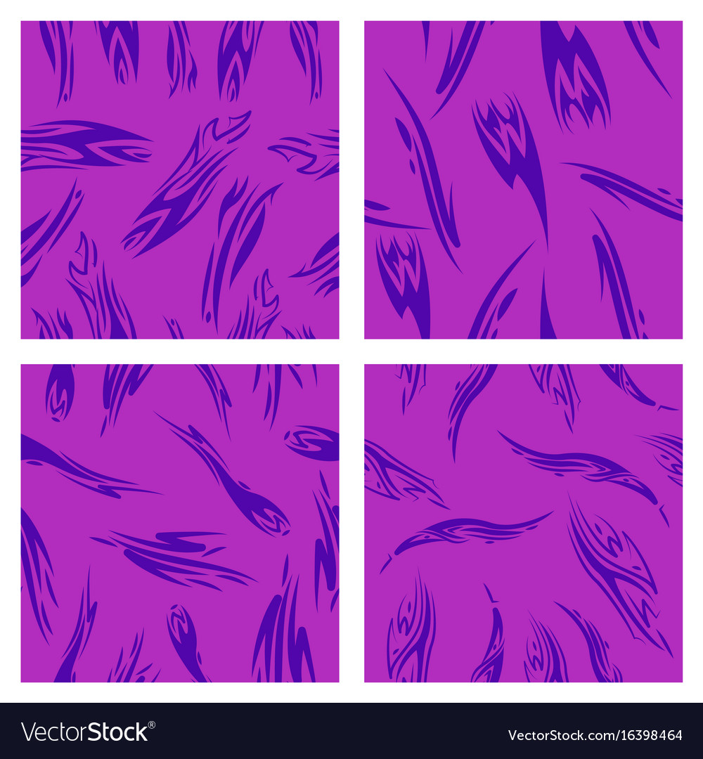 Assembly of patterns in striped style