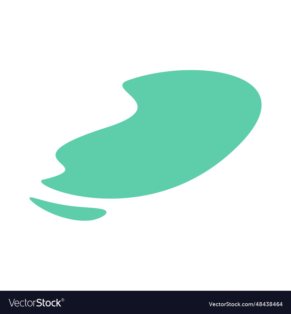 Blob organic shape for copy space abstract fluid