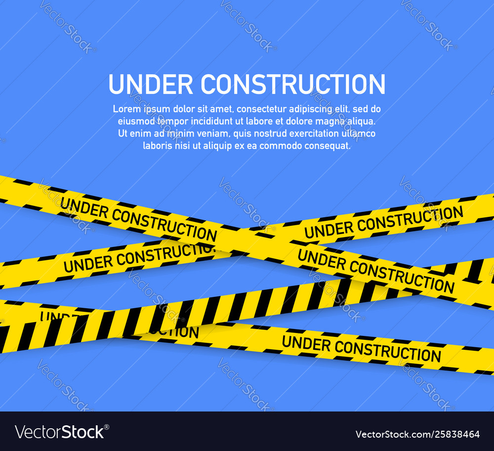 Construction Website Header