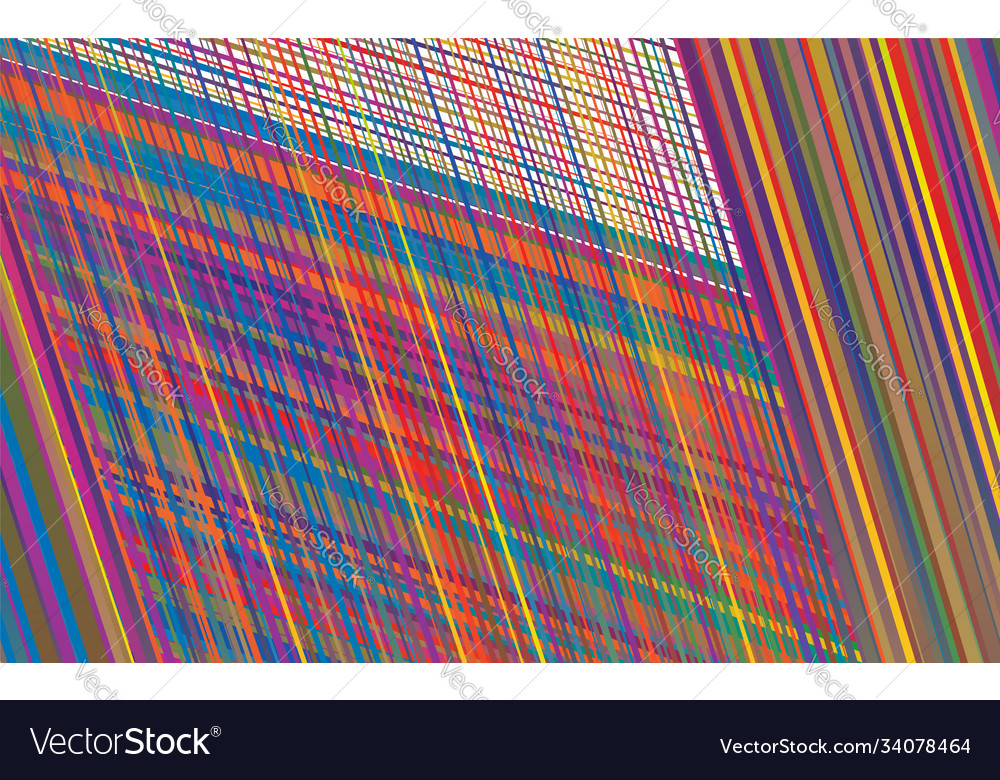 Grid mesh geometric background pattern colorful vector image Grid mesh geometric background pattern colorful