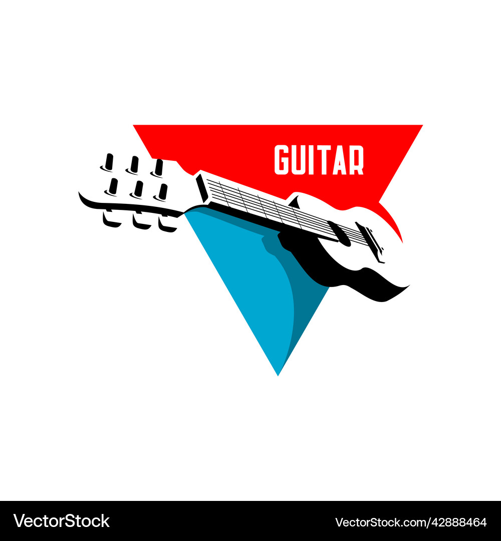 Guitar classic Royalty Free Vector Image - VectorStock